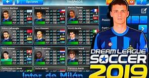 Plantilla de Inter de Milán para el dls 2023-2024 (Dream league soccer 19)