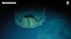 Sunken WWII aircraft carriers filmed for first time
