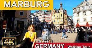 🇩🇪 MARBURG, Germany - 4K UHD - Walking Tour