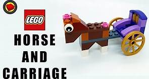 LEGO Horse and Carriage Building Instructions - Lego Classic 10715 / Bricks and Wheels