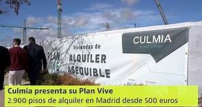 Así serán los pisos de Culmia del Plan Vive de Madrid con alquileres desde 500 euros