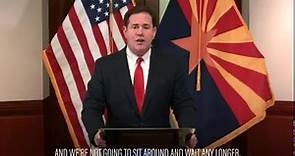 NEW: The federal government won’t... - Governor Doug Ducey