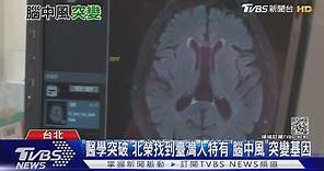 北榮找到台灣人特有"腦中風"突變基因...這種人要注意!│ 十點不一樣 20201222
