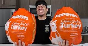SOLD OUT Popeyes Cajun Thanksgiving Turkey! (x2)