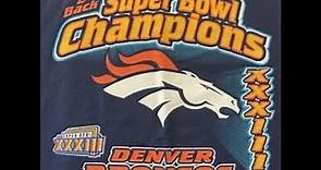 1998 Denver Broncos Team Season Highlights "Super Bowl XXXIII Champions"
