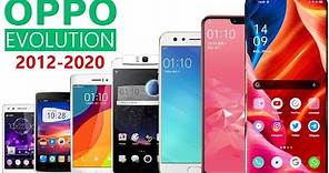 Evolution of OPPO Mobile Phones 2012 to 2020
