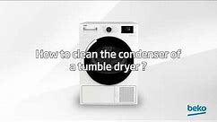 How to clean tumble dryer condenser? | by Beko