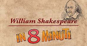 William Shakespeare in 8 minuti - Fantateatro