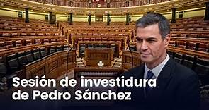 🔴 DIRECTO | Sesión de investidura de Pedro Sánchez (15/11/2023)