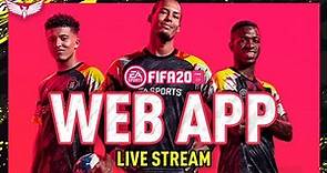 *LIVE* FIFA 20 WEB APP HYPE!!! EA ACCESS OUT TODAY??? PLAY FIFA 20 EARLY ACCESS???