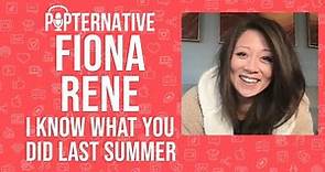 Fiona Rene talks about I Know What You Did Last Summer on Amazon Prime