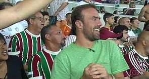 Na Galera: Roger Flores acompanha classificação do Fluminense na Copa Sul-Americana