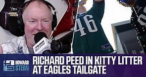 Richard Christy Used a Bucket Full of Kitty Litter as a Bathroom