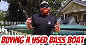 Buying A Used Bass Boat