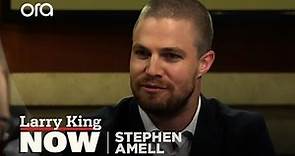Stephen Amell on the Oliver and Felicity Paring on "Arrow"