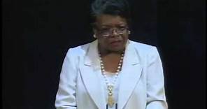 Maya Angelou reading her poem "A Brave and Startling Truth" | United Nations