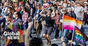Pride 2023: People across the globe celebrate LGBTQ2+ community