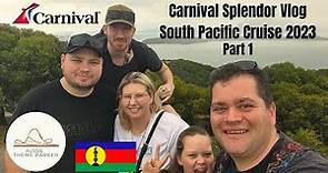 South Pacific Cruise 2023 Vlog, Part 1 - On the Carnival Splendor