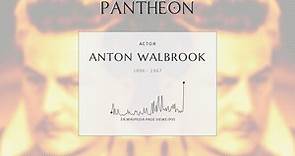 Anton Walbrook Biography - Austrian actor