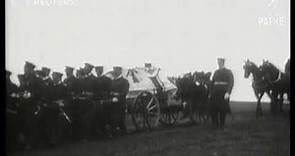 Funeral of Prince Heinrich, brother of the German Emperor William II at Hemmelmark (1929)