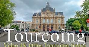 Tourcoing | France | 4K | walking | City of Tourcoing | Virtual tours