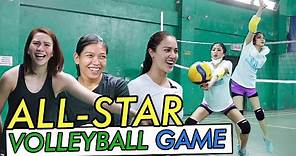 Playing Volleyball by Alex Gonzaga