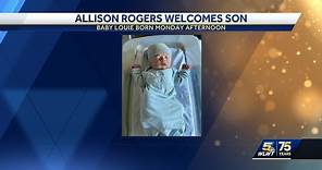 Congratulations! WLWT's Allison Rogers and husband welcome baby boy