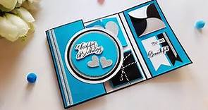 Beautiful Handmade Birthday Greeting Card Idea | Special Birthday card | Tutorial