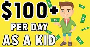 How To Make Money Online For FREE As a Kid Or Teenager (MUST SEE!)