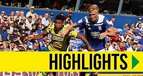 HIGHLIGHTS: Birmingham City 2-2 Norwich City