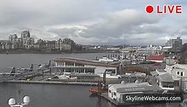 【LIVE】 Webcam Victoria Harbour - Kanada | SkylineWebcams