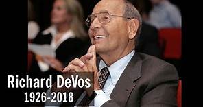 Remembering Amway Co-Founder Richard DeVos