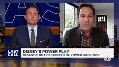 Disney's power play: DeSantis' board stripped of power until 2053