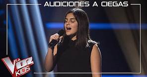 Enshar Ghateh canta 'Someone like you' | Audiciones a ciegas | La Voz Kids Antena 3 2019