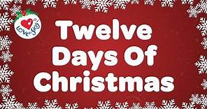 Twelve Days of Christmas with Lyrics Christmas Carol & Song
