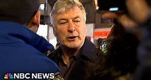 Alec Baldwin clashes with pro-Palestinian demonstrators