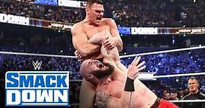 Gunther punishes Braun Strowman for making a title challenge: SmackDown ...