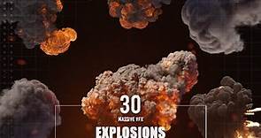 30 Massive VFX Explosions Pack