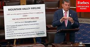 Joe Manchin Promotes Mountain Valley Pipeline Project On Senate Floor
