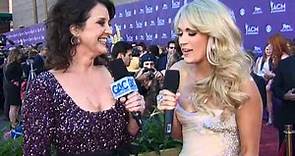 Carrie Underwood Red Carpet Interview ACM Awards 2012