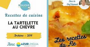 👨‍🍳 [Cuisine] Recettes pour apprendre le français : La tartelette au fromage de chèvre 🐐👨‍🍳