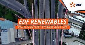 EDF Renewables UK battery goes-live in Kemsley, Kent