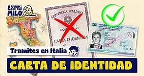 🪪 Cómo hacer tu documento de identidad italiano 🇮🇹 o carta d'identità | Emigrar a Italia ✈️