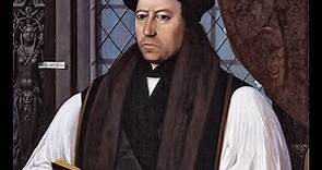 Thomas Cranmer: el primer arzobispo protestante de Canterbury.