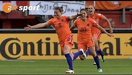 Niederlande - Dänemark 4:2 (2:2) | Finale Frauen-EM 2017 - ZDF