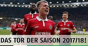 Felix Klaus' Freistoßtreffer ist Euer "Tor der Saison 2017/18"!