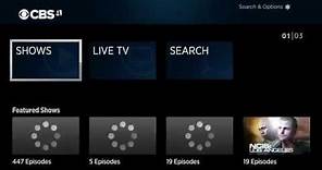 CBS All Access For Roku demonstration Video