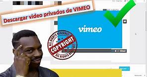 Descargar videos privados de Vimeo FACIL ( FUNCIONA! )😱