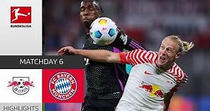 Dramatic Comeback! | RB Leipzig - Bayern München 2-2 | Highlights | Matchday 6 – Bundesliga 2023/24