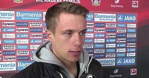 Alexander Schwolow im Interview nach Leverkusen